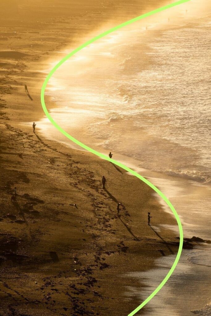 曲線構図イメージ①