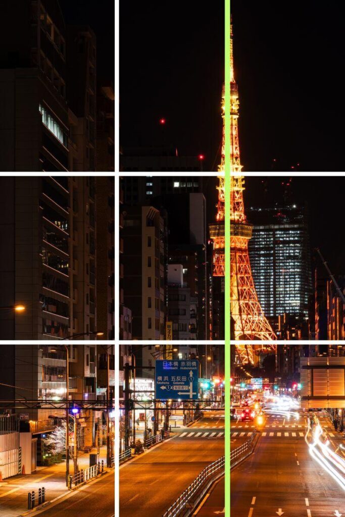 三分割構図イメージ③