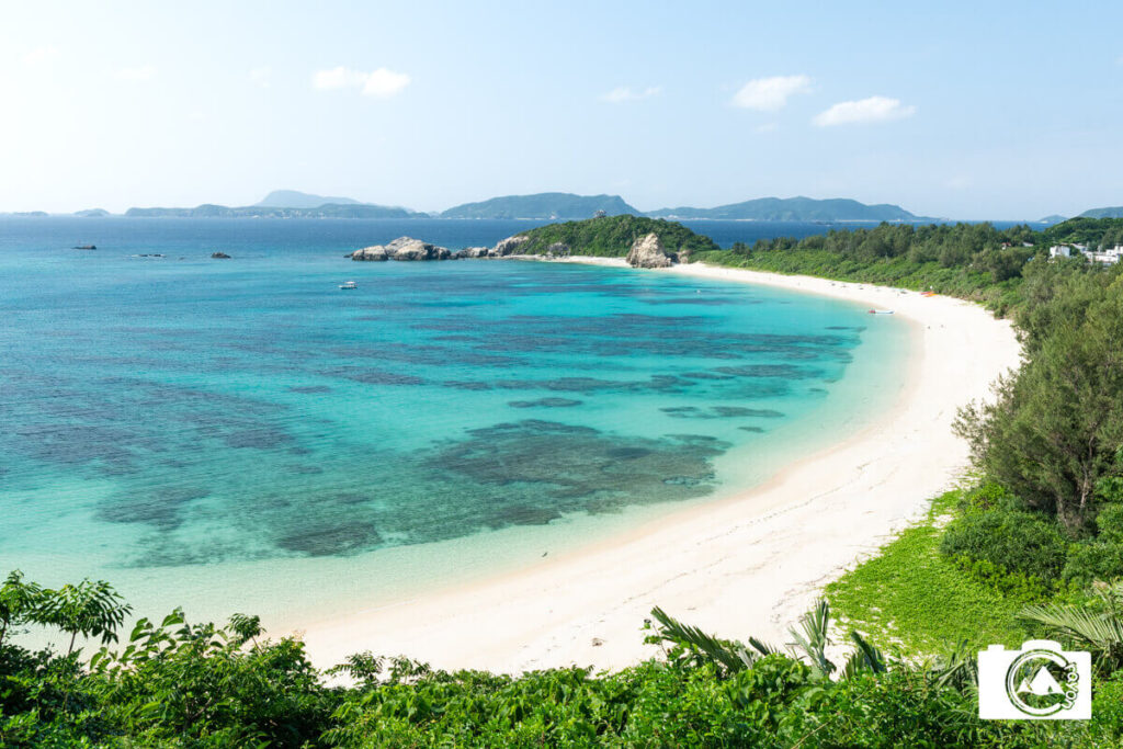 透明度バツグンの離島のビーチ