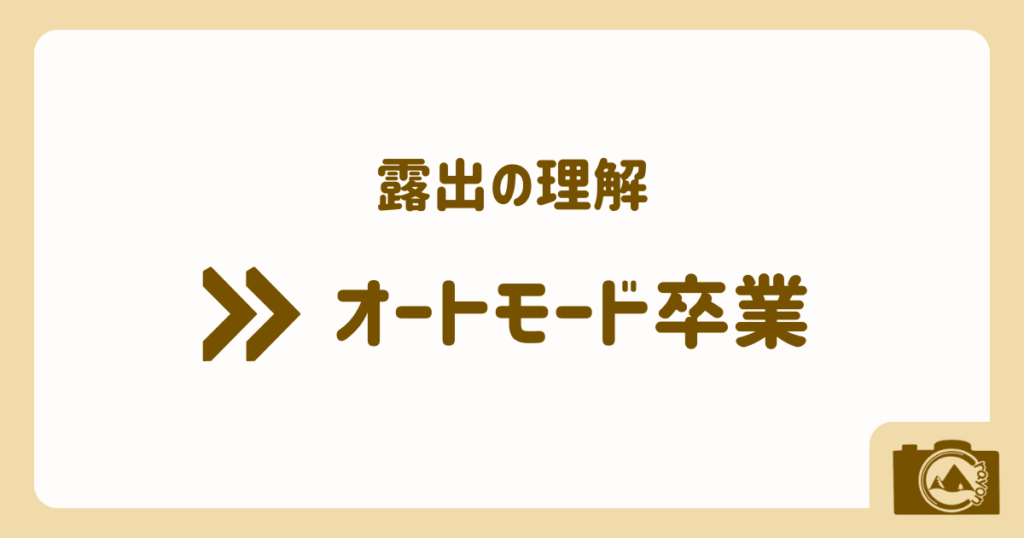 露出の理解は「オートモード卒業」につながる（アイキャッチ）