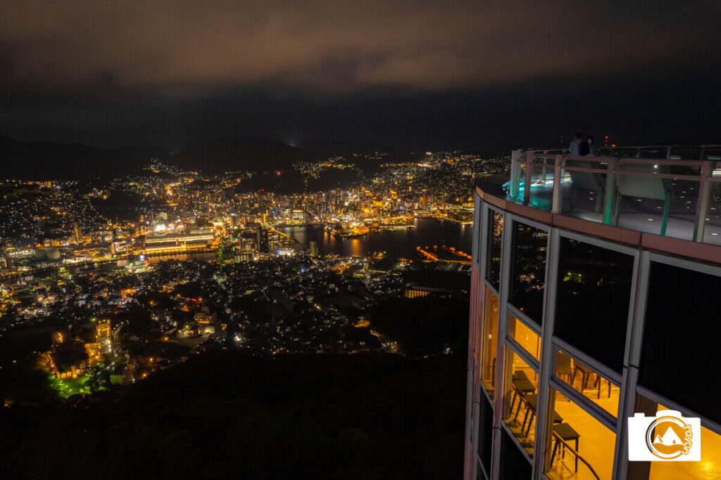 稲佐山展望台から望む長崎の夜景