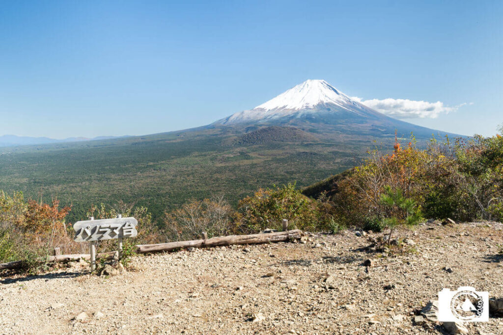パノラマ台の展望ポイントから見る風景